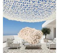 Genérico Filet d'ombrage Camouflage Jardin, Filet de Camouflage Militaire 5 x 4 M, Filet de Camouflage pour la Chasse, Terrasse, Le Camping, Les Forêts, Les Jardins et Autres Scènes(4x8M)