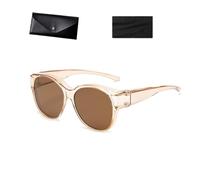 Genérico Filterseed Sunglasses,2025 New Polarized Uv400 Protection Trendy Round Cat-Eye Sunglasses (A)