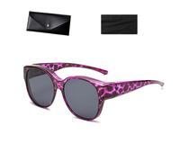Genérico Filterseed Sunglasses,2025 New Polarized Uv400 Protection Trendy Round Cat-Eye Sunglasses (F)
