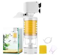 Genérico Filtro de Tanque definitivo, Filtro de vacío para pecera, Filtro de Esponja bioquímico multifunción para Acuario, Filtro de Tanque con Esponja, Filtro de Tanque de Tortugas