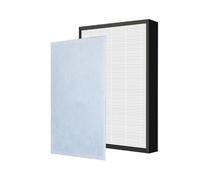 Genérico Filtro HEPA + Filtro purificador de Aire Compuesto de carbón Activado 397 * 217 * 38 mm Reemplazo Compatible for purificador de Aire Boneco P340,