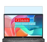 Genérico Filtro Luz Azul Vidrio Templado Protector de Pantalla, compatible con MSI Modern 15 F1M F1MG 15.6" Laptop Visible Area Screen Protector Película Protectora