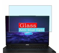 Genérico Filtro Luz Azul Vidrio Templado Protector de Pantalla, compatible con MSI Stealth 18 AI Studio A1V A1VIG A1VHG A1VGG A1VFG 18" Laptop Visible Area Screen Protector Película Protectora