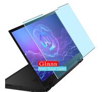 Genérico Filtro Luz Azul Vidrio Templado Protector de Pantalla, compatible con MSI Summit 16 AI Evo A2HM A2HMTG 16" Laptop Visible Area Screen Protector Película Protectora