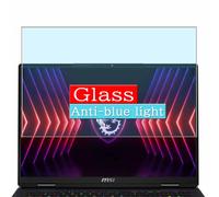 Genérico Filtro Luz Azul Vidrio Templado Protector de Pantalla, compatible con MSI Titan 18 HX A14V A14VHG A14VIG 18" Laptop Visible Area Screen Protector Película Protectora