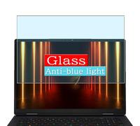 Genérico Filtro Luz Azul Vidrio Templado Protector de Pantalla, compatible con MSI Titan 18 HX AI A2XW A2XWJG A2XWIG 18" Laptop Visible Area Screen Protector Película Protectora