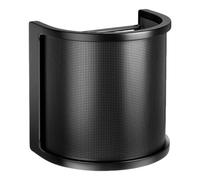 Generico Filtro para micrófono | Protección de Doble Capa a Prueba de Viento, protección de Doble Capa antiruido para grabación en casa, Estudio, Podcast, Karaoke con Escudo para Manillar