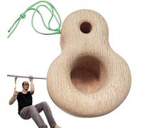 Genérico Finger Board Escalada,Tecla de escalada - Entrenador de Tabla de Dedos Compacto | Ejercitador de Brazo de refuerzo de mango de Madera para atletas escaladores, tabla de escalada