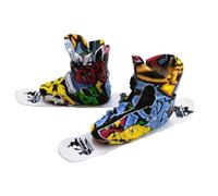 Genérico Finger Board Finger Skateboard Shoes Toys, Mini Fingesr Skate