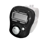 Genérico Finger Counter Clicker - Digital Display Counting Machine - 5-Digit Number HD Display Clarity Click Counter,for Goods Lap Workouts Crochet Event School Sports Swimming Score Kids Men Women