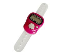 Genérico Finger Counter Clicker, Multifunctional Outdoor Sport Supplies For Coaching, Handheld Clicker Counting For Knitting, Hiking Crochet Knitting Fishing Camping Goods Counting Sports Training