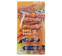 Genérico Finger Skateboards, Collectible Fingerboard Set for Kids | Mini Skateboard Toys, Collectible Designs, Fingerboard Play Set for Boys Girls, Creative Desk Toy and Gift