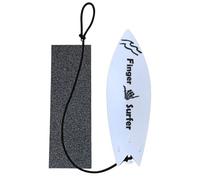 Genérico Finger Surfboard - 4.72x1.50x0.08 Inch Air Surfboard Toy with Finger Cords | Aerodynamic Wind-Powered Surfboards For Kids Teens Adults | ABS, White/Red/Green/Blue, Collectible