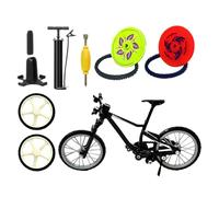 Genérico Finger Toy - 4.13 Inches Miniature Finger Bike for Desk Display and Play, Adjustable Parts for Freestyle Stunts, Sports Toy for Kids Adults, Alloy Material, Office Decoration Gift Box