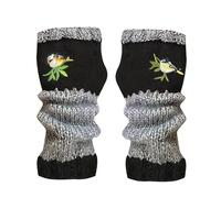 Genérico Fingerless Gloves - Stylish Hand Accessory | Soft Stretch Fabric with Open Finger Design Feature, Fashion Accessories, Category Item for Outdoor Driving and Casual Use