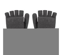 Genérico Fingerless Gloves, Thermal Winter Knitted Touchscreen Convertible Mittens for Cold Weather Cycling Running Dog Walking Hiking Sports Bicycle