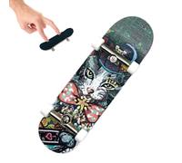 Genérico Fingerskateboards Für Kinder - Mini-Skateboards Aus Holz, Mini-Fingerspielzeug, Finger-Skateboards, Fingerfahrräder, Kleines Schaukelbrett Für