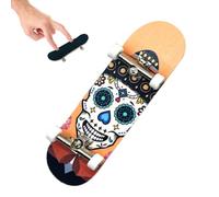 Genérico Fingerskateboards Für Kinder - Mini-Skateboards Aus Holz, Mini-Fingerspielzeug, Finger-Skateboards, Fingerfahrräder, Kleines Schaukelbrett Für