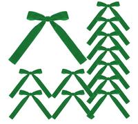 Genérico Fiocchi Velluto - Decorazione Natalizia con Ghirlanda, Elegante In Nastro | Fiocchi Portatili Albero Natale Porta Finestra Casa Festa Decorazione