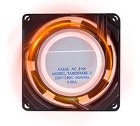 Genérico Fireplace Fan Heat Powered,Heat-Resistant High Efficiency | Axial Heater Fan Fireplace Cassette Insert,for Home Garage Living Room Tent Camping Pellet Cast Iron