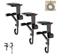 Genérico Fireplace Stocking and Garland Hanger, Adjustable Heavy Duty Fireplace Stocking Hanger, Heavy Duty Portable Fireplace Stocking Hanger, for Mantle Home Christmas Decoration (3PCS)