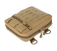 Genérico First Responder Bag, Medicine Organizer, Multipurpose Survival Pouch, Utility Storage Pouch, Multiple Pockets Design, for Outdoor Activities, Use, (Nylon+600D Fabric)