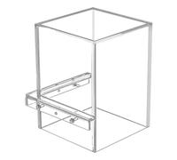 Genérico Fish Aquarium Tank - Acrylic Transparent 13x13x16cm | Small Fish Elevator Tank, Lightweight Inverted Water Aquarium | Negative Pressure Fishs Tanks For Water Level Maintenance In Tanks
