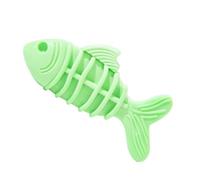 Genérico Fish Bone Chew, Silicona Bite Resistant Interactive Dog Toys, Sturdy Reusable Puppy Supplies, for Training, Chewing, and Daily Playing, Pet Accessories, 6,3 x 2,76 pulgadas