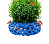 Genérico Fish Cave For Aquarium | Hollow Round Cave | *1 Piece Fish Tank Shrimp Shelter | Ideal For Hiding, Rest, Play, Breeding, Aquarium Decoration