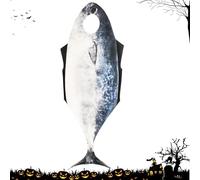 Genérico Fish Costume Men,Cosplay Clothes | Funny Realistic Animal Costume for Role Play Party Adult Cosplay Masquerade Festival Event Gathering Halloween
