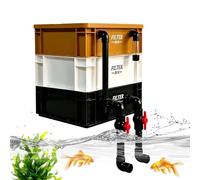 Genérico Fish Filters for Aquariums - Water Circulation Cleaner System, Aquarium Filtration Device, Impurity Removal Pump | Fish Tank Water Filter for Sand Gravel Turtle Aquatic Home Use
