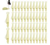 Generico Fish Mouth Needle Threaders - 50pcs Portable Sewing Tools for Embroidery Floss & Craft Projects | Quick Thread Inserters for Hand Sewing & Stitching