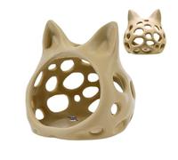 Genérico Fish & Shrimp Hiding Cave - Irregular Cat Head 3D Printed Shelter, Spawning Place For Betta &, Aquarium Decor Office Hotel Lobby Restaurant Pet Store Cafe