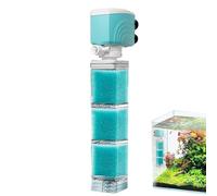 Genérico Fish Tank Filters, Aquarium Circulation Pump, 1.31in Water Cleaning System, High Efficiency Sponge, Quiet Authentic for Freshwater, Saltwater Use, Home, Hobbyist Setup