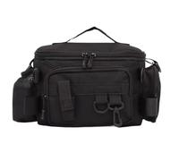 Genérico Fishing Bag, Gear Bag, Waterproof Design Portable Multifunctional Storage Spacious Compartments Adjustable Straps Compact Size Versatile Use, Fishing Backpack for Outdoor