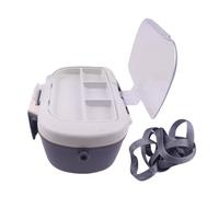 Genérico Fishing Bait Case, Worm Holder, Lure Storage, Heat Preservation Tackle Organizer, Compartment Lightweight Portable Waist Backpack for Fish Preservations Weight: 300g