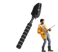 Genérico Fishing Baiting Throwing Stick - Telescopic Portable Bait Feeder | Carbon Fiber Long-Range Throwing Spoon for Carp & Saltwater Fishing for Anglers & Enthusiasts