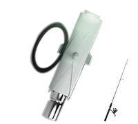 Genérico Fishing Bite Alarm, Light and Sound Alert Gadget, Outdoor Angling Signal Tool, Waterproof Fishing Aid, Reusable Catch Accessory, for Lake River Pond Saltwater Boat Dock Surf Shore