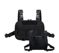 Genérico Fishing Chest Pack, Waterproof Large Capacity Fishing Tackle Bag, Backpack Portable Compact Versatile Ideal for Outdoor Sports, Running, Hiking, Camping, Travel