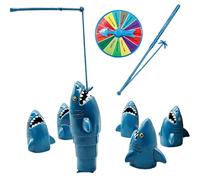 Genérico Fishing Game - 18 * 14 * 5cm Educational Fun Play Board with Telescopic Rod, Catch The Longest Fish Game For Boys Girls Christmas Birthday Learning Motor Skills Summer