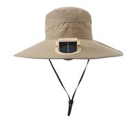 Genérico Fishing Hat - Men Rechargeable Breathable Wide Brim Cap