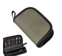 Genérico Fishing Lure Bags - Fly Lure Storage Case Compact Tackle Binder and Portable Fishing Gear Wallet for Freshwater, Saltwater, Travel, Outdoor Adventures, and Angler Organization 5.91in