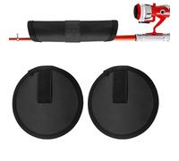 Genérico Fishing Lure Covers for Rod, 2X Fish Hook Cover, Hooks Keeper for Freshwater Saltwater, Bait Gloves, Lures Guard for Rod, (Durable, Protective)