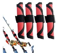 Genérico Fishing Lure Wraps - 4X Fishing Hook Cover | Bait Gloves Lure Wrap | Protective Bait Hook Covers, Safe Easily | Baits Guard To Keep Fishermen Fishiing Rods Safe | For Outdoor