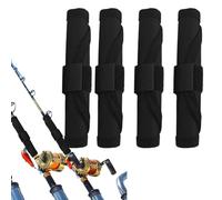 Genérico Fishing Lure Wraps - 4X Fishing Hook Cover | Bait Gloves Lure Wrap | Protective Bait Hook Covers, Safe Easily | Baits Guard To Keep Fishermen Fishiing Rods Safe | For Outdoor