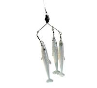 Genérico Fishing Lures Bass - Soft Swimbait T Tail, Reusable Paddle Tail Bass Bait, Flexible AlabamaStyle Umbrella Lure for Freshwaterr, Saltwater, Trout, Pike, Crappie, River, Boat, Offshore Fishing
