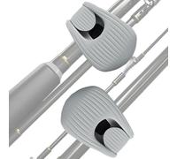 Genérico Fishing Pole Clips - 2 Pieces Heavy-Duty Rod Straps for Bass and Catfishing, Quick-Release Rack with Portable Storage, Ideal for Truck Beach Saltwater Garage Boat Surf Rods Organization