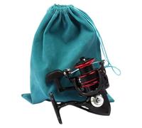 Genérico Fishing Reel Storage Bag, Drawstring Fishing Storage Pouch, Fishïng Reel Gear Bag, Portable Fishïng Tackle Organizer, Reël Case For Baitcasting Fly Reels