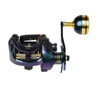 Genérico Fishing Reels Baitcasting | 7.2: 1 Ratio de engranaje de alta velocidad Carrete de pesca-carrete de cebas de cebo de alta velocidad, carrete de pesca de cazas anti-Eerosión con arrastre de 17