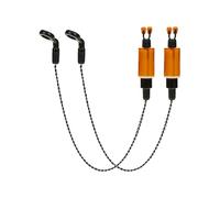 Genérico Fishing Rod Bite Alarm - ABS Stainless Steel 25g | Bite Indicator Fishing Alerter Chain, Fishings Alarm Tool | For Beginner Fishings Night Fishingss Rod Monitoring Outdoor Use